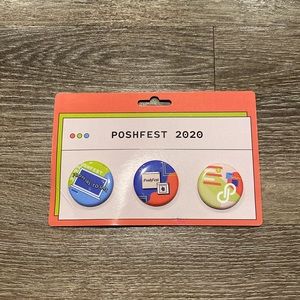 Poshmark Poshfest 2020 Buttons